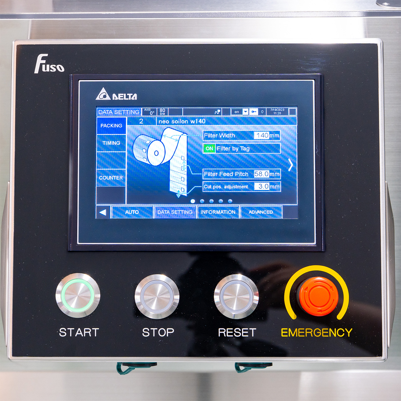 Introducing Operator-Friendly Touchscreen