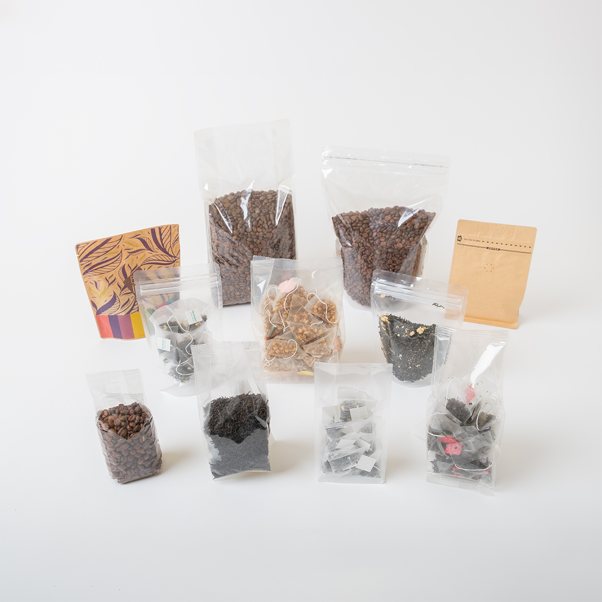 Wide Variety of Premade Pouch Shapes Supported